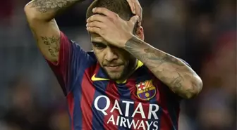 Barcelona'da Daniel Alves de Sakatlandı