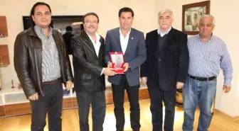 Boder'den Başkan Kocadon'ateşekkür Plaketi