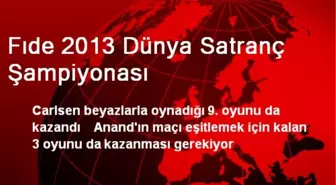 Fıde 2013 Dünya Satranç Şampiyonası