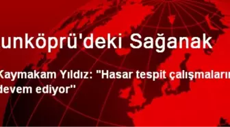 Uzunköprü'deki Sağanak