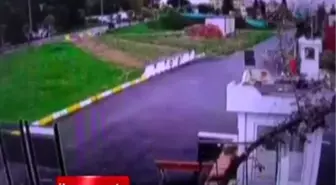 Otomobil Kepçeye Böyle Çarptı