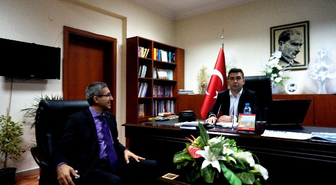 Basın-Yayın Enformasyon İzmir Bölge Müdürü'nden Manisa Kaymakamlarına Ziyaret