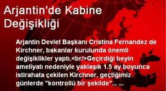 Arjantin'de Kabine Değişikliği