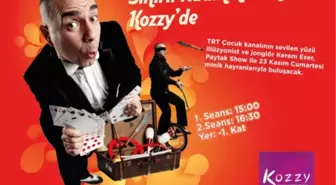 Sihirli Adam Kerem Eser, Paytak Show'la Kozzy'de