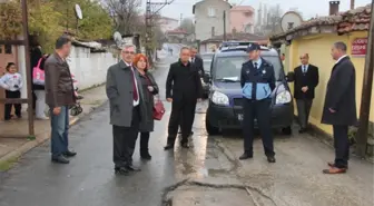 Başkan Çağlayan, Akalar Mahallesi'ne Ziyarette Bulundu