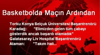 Torku Konya: Eksiklerimiz Üzerinde Çalışacağız