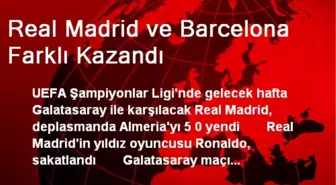 Real Madrid ve Barcelona Farklı Kazandı