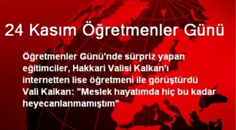 24 Kasım Öğretmenler Günü