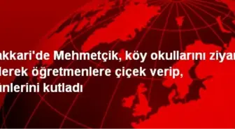 Mehmetçik Öğretmenleri Unutmadı