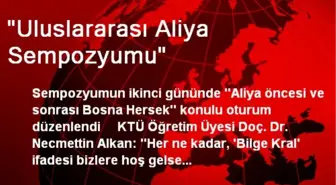 'Uluslararası Aliya Sempozyumu'