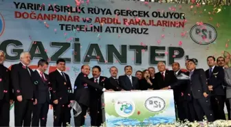 Bakanlar Şahin ve Eroğlu, 185 Milyonluk 10 Tesisin Temelini Attı