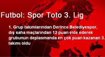 Futbol: Spor Toto 3. Lig