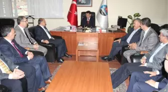 Türk Telekom Genel Müdürü Yılmaz'dan Başkan Bozkuş'a Nezaket Ziyareti