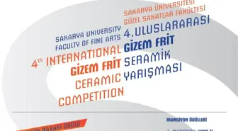 4. Uluslararası Gizem Frit Seramik Yarışmasına Geri Sayım