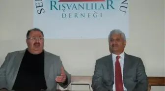 Abuzer Kabakaş, Rışvanlılar Derneği'ni Ziyaret Etti