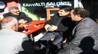 Kars Belediye Başkanı Vatandaşlarla Közde Çay İçti