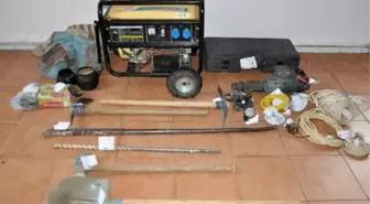 Seydişehir'de Kazı Malzemeleri Ele Geçirildi