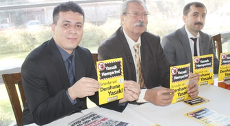 Dershane Yöneticileri Ortak Basın Toplantısı Düzenledi