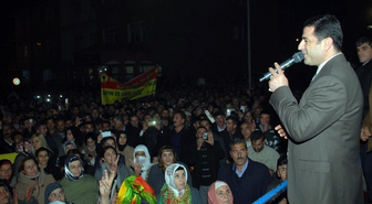 BDP Eş Genel Başkanı Demirtaş Doğubayazıt'ta