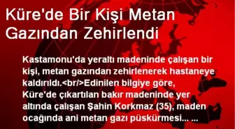 Küre'de Bir Kişi Metan Gazından Zehirlendi