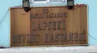 Lapseki Devlet Hastanesi Hemşiresine Veda Etti