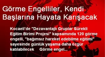 Görme Engelliler, Kendi Başlarına Hayata Karışacak