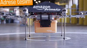 Amazon Siparişleri İnsansız Hava Aracıyla Getirecek
