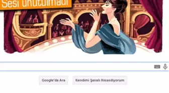 Google, Maria Callas'ı Unutmadı