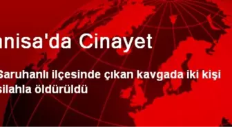 Manisa'da Cinayet