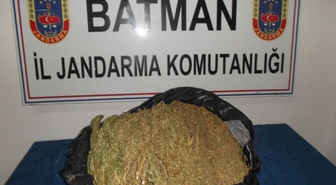 Jandarmadan Esrar Operasyonu