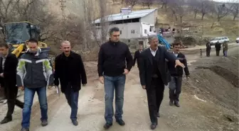 Kaymakam Güleryüz, Tepecik ve Ağaçlı Köylerinde İncelemelerde Bulundu