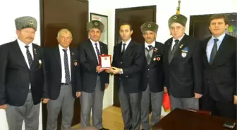 Gazilerden Uzunköprü Kaymakamı Yıldız'a Ziyaret