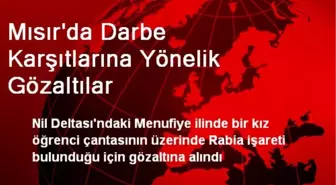 Mısır'da Öğrenci, Rabia İşareti Nedeniyle Gözaltına Alındı