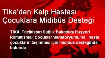 Tika'dan Kalp Hastası Çocuklara Midibüs Desteği