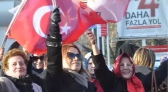 AK Parti Büyükşehir Belediye Başkan Adayı Ahmet Edip Uğur'a Karşılama Töreni Düzenlendi