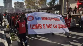 Çiğli'de Alacakları Ödenmeyen İşçiler İş Bıraktı