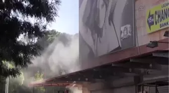 Didim'de kuyumcu dükkanında yangın
