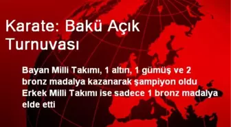 Bayan Milli Takımı, Karate'de Şampiyon Oldu