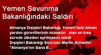 Yemen Savunma Bakanlığındaki Saldırı