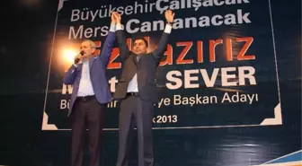 Bakan Çağlayan, Mersin Büyükşehir Adayını Tanıttı