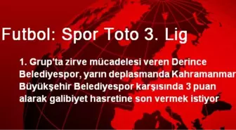 Futbol: Spor Toto 3. Lig