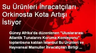 Su Ürünleri İhracatçıları Orkinosta Kota Artışı İstiyor