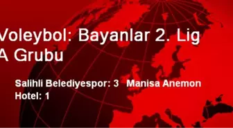 Voleybol: Bayanlar 2. Lig A Grubu