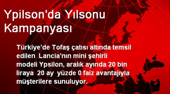 Ypilson'da Yılsonu Kampanyası