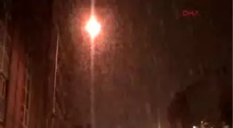 İnegöl Beyaza Büründü