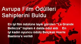 Avrupa Film Ödülleri Sahiplerini Buldu