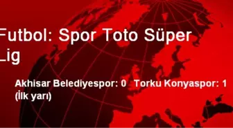 Futbol: Spor Toto Süper Lig