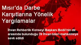 Mısır'da Darbe Karşıtlarına Yönelik Yargılamalar