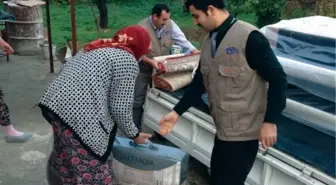 Milaslı Aileye Yardım Eli