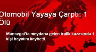 Otomobil Yayaya Çarptı: 1 Ölü